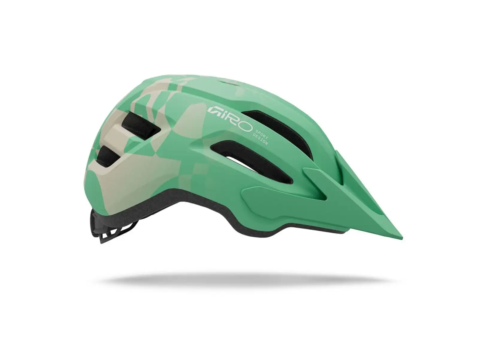 Giro Fixture II MIPS Youth detská prilba Mat Green Rush
