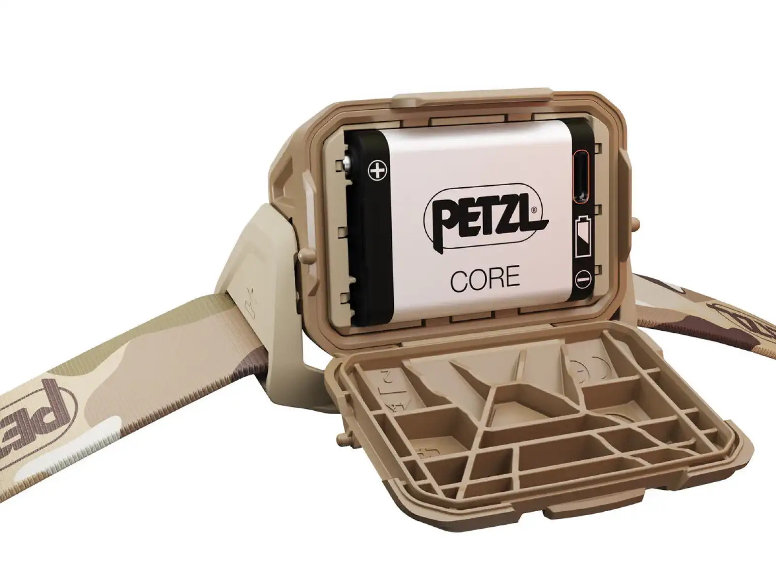 Petzl Aria 2R RGB čelovka kamuflážna
