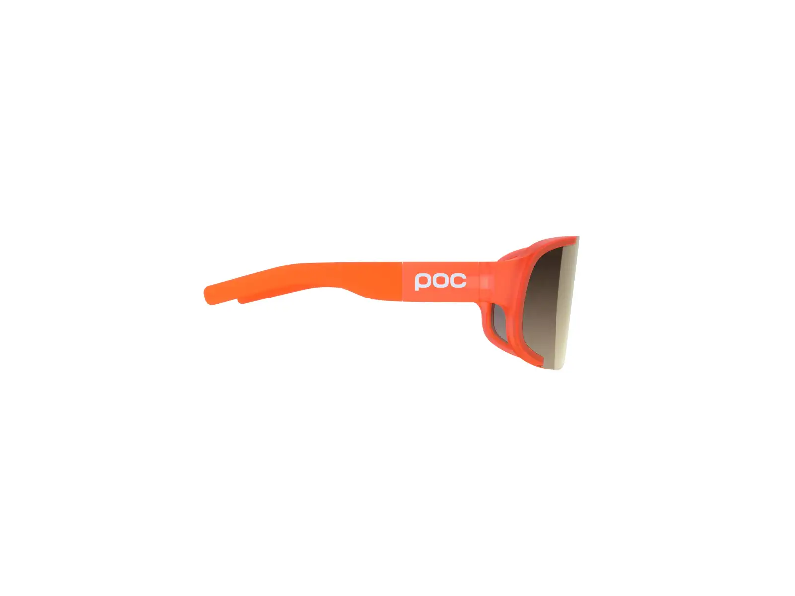 POC Aspire WF slnečné okuliare Fluorescent Orange Translucent/Clarity Road/Partly Sunny Gold