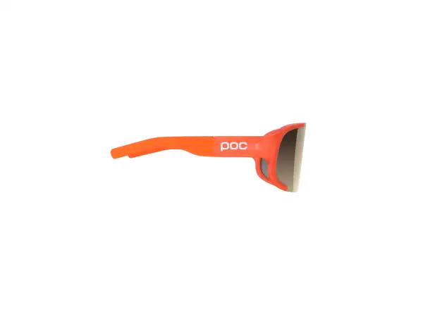 POC Aspire WF slnečné okuliare Fluorescent Orange Translucent/Clarity Road/Partly Sunny Gold