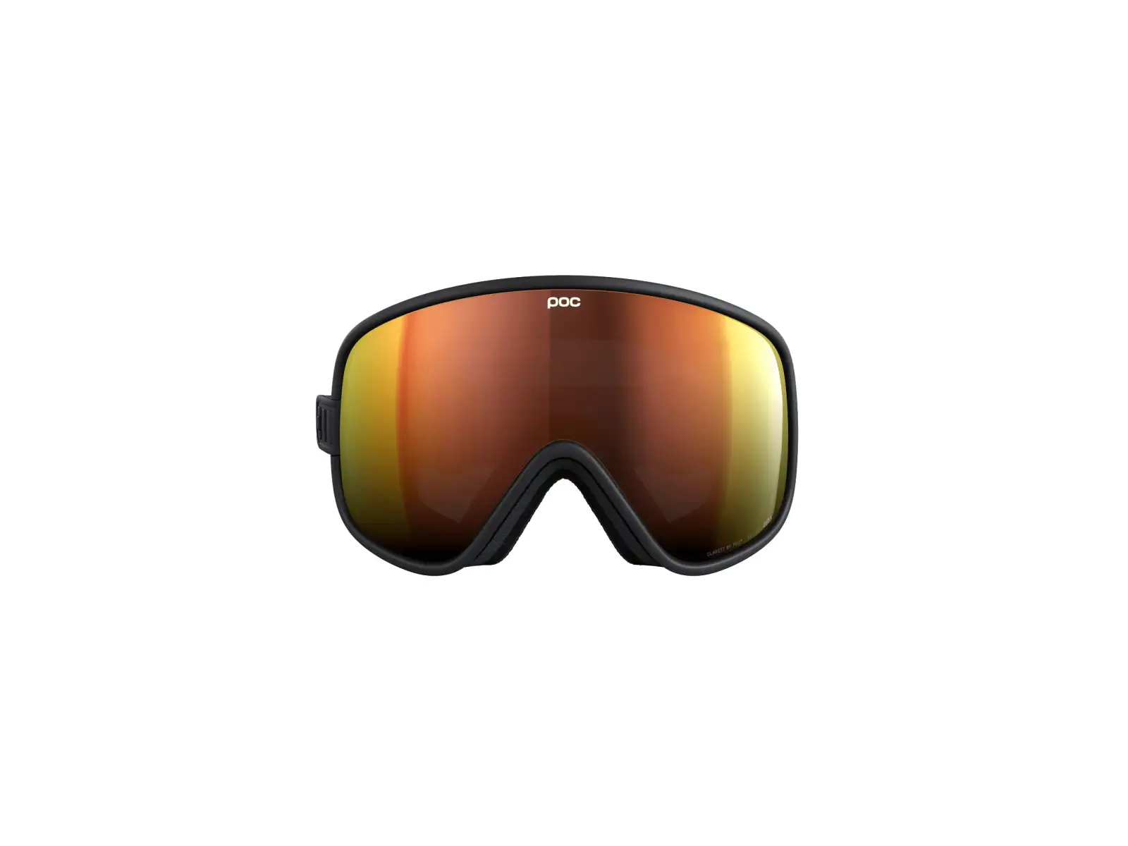 POC Vitrea lyžiarske okuliare Uranium Black/Partly Sunny Orange