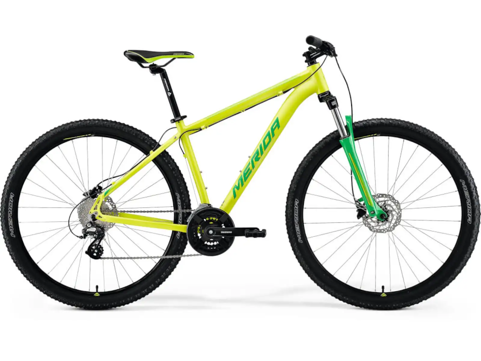 Merida Big Nine 15 horský bicykel Silk Lime Green