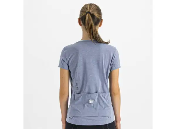 Sportful Giara dámske tričko s krátkym rukávom blue sea