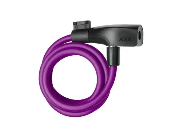 AXA Resolute 8 - 120 káblový zámok Royal Purple 120 cm