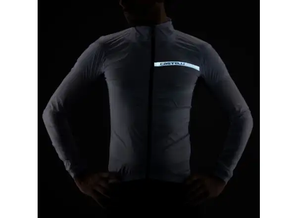 Castelli Squadra Stretch pánska bunda light black/dark gray