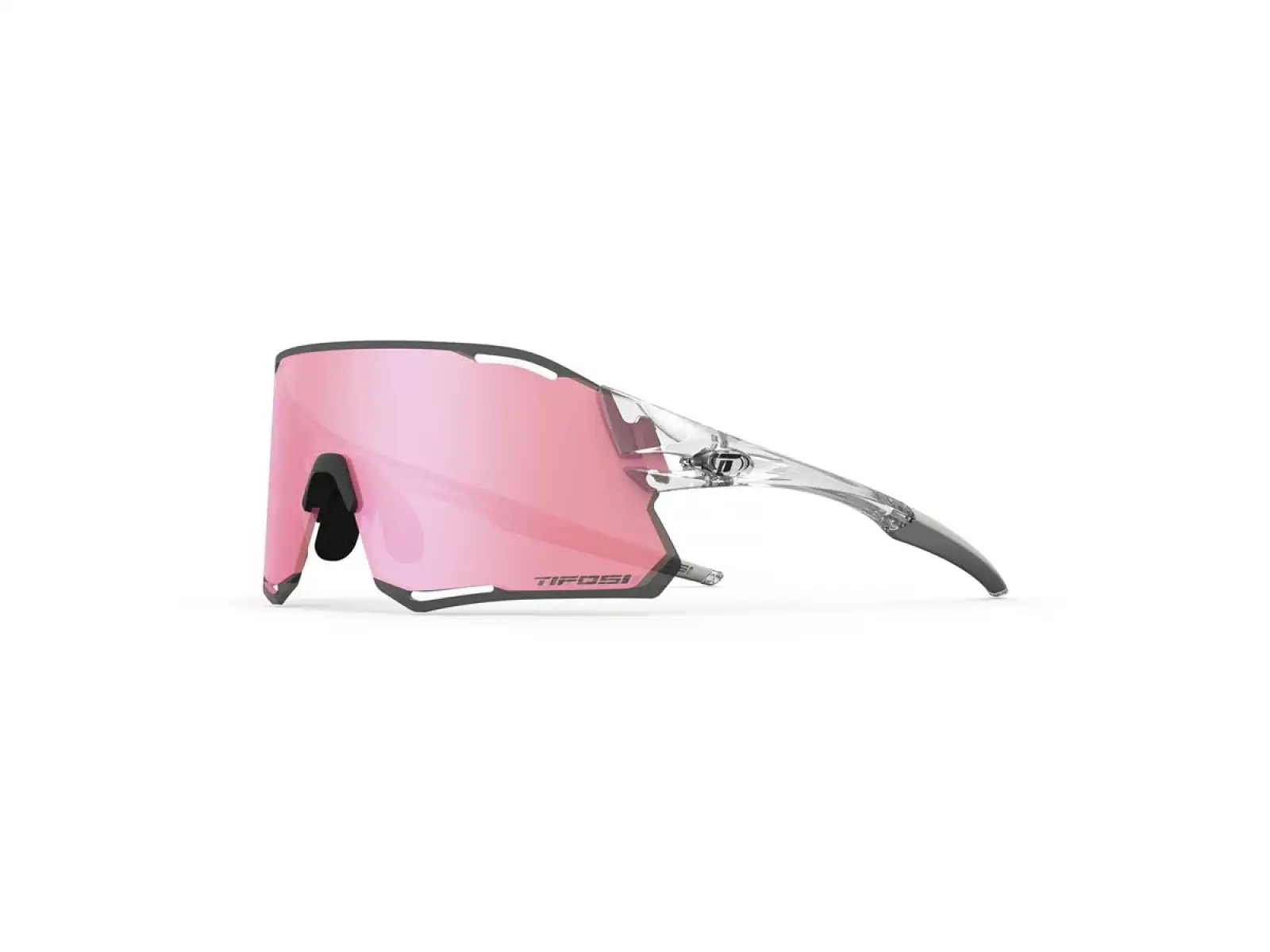Tifosi Rail Race športové okuliare Crystal Clear/Clarion Rose/Clear