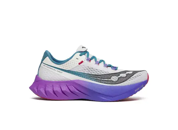 Saucony Endorphin Pro 4 Galaxy pánska bežecká obuv White/Shadow