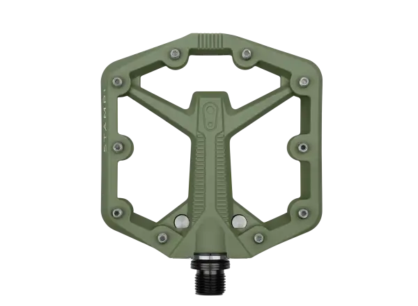 CRANKBROTHERS Stamp 1 Small platformové pedále Green Gen 2