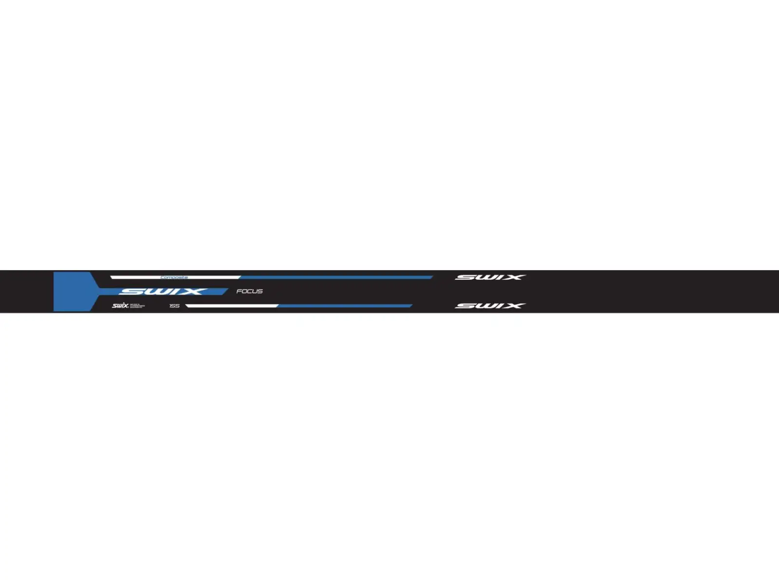 Bežecké palice Swix Focus black/blue