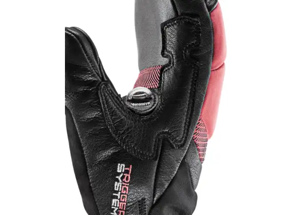Leki Griffin Base 3D Women Mitt dámske rukavice Black-Rose