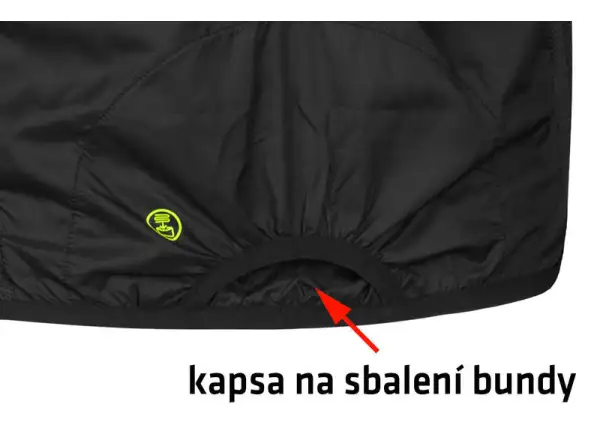 Etape Bora 2.0 pánska vetrovka čierna/žltá fluo