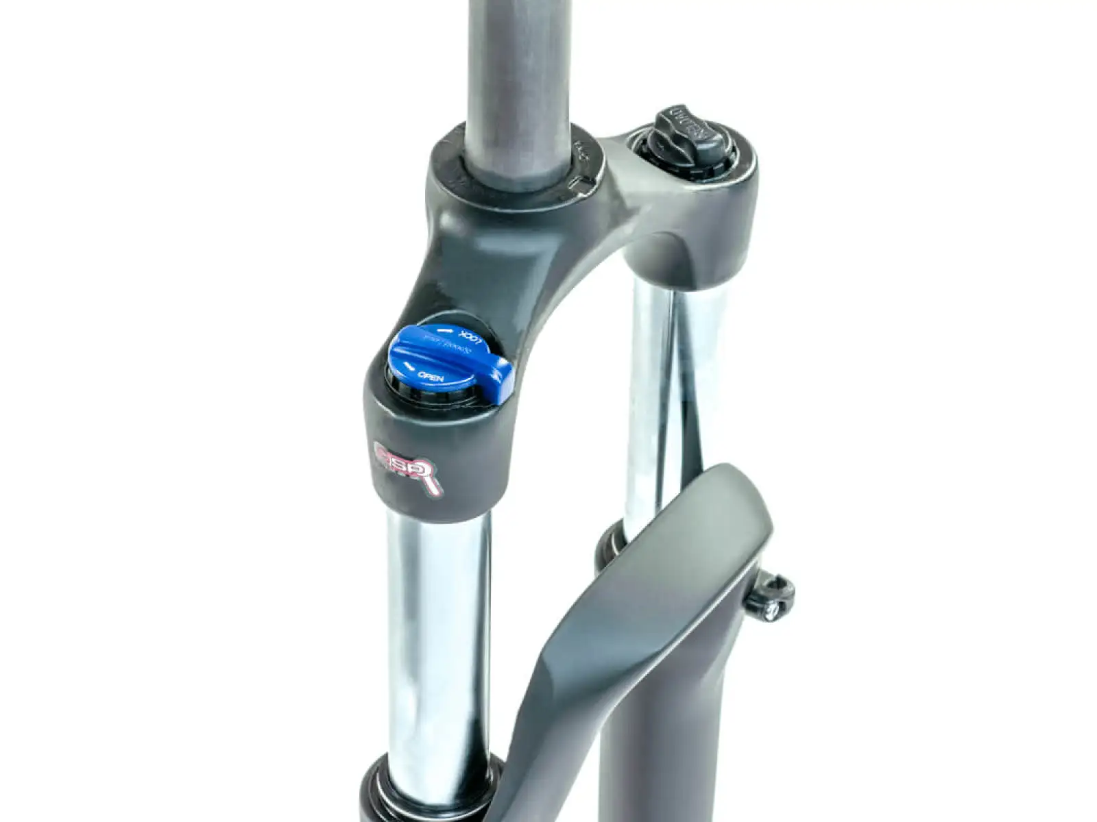 SR Suntour XCM HLO DISC 100 mm 27,5" MTB odpružená vidlica čierna bez leštenia