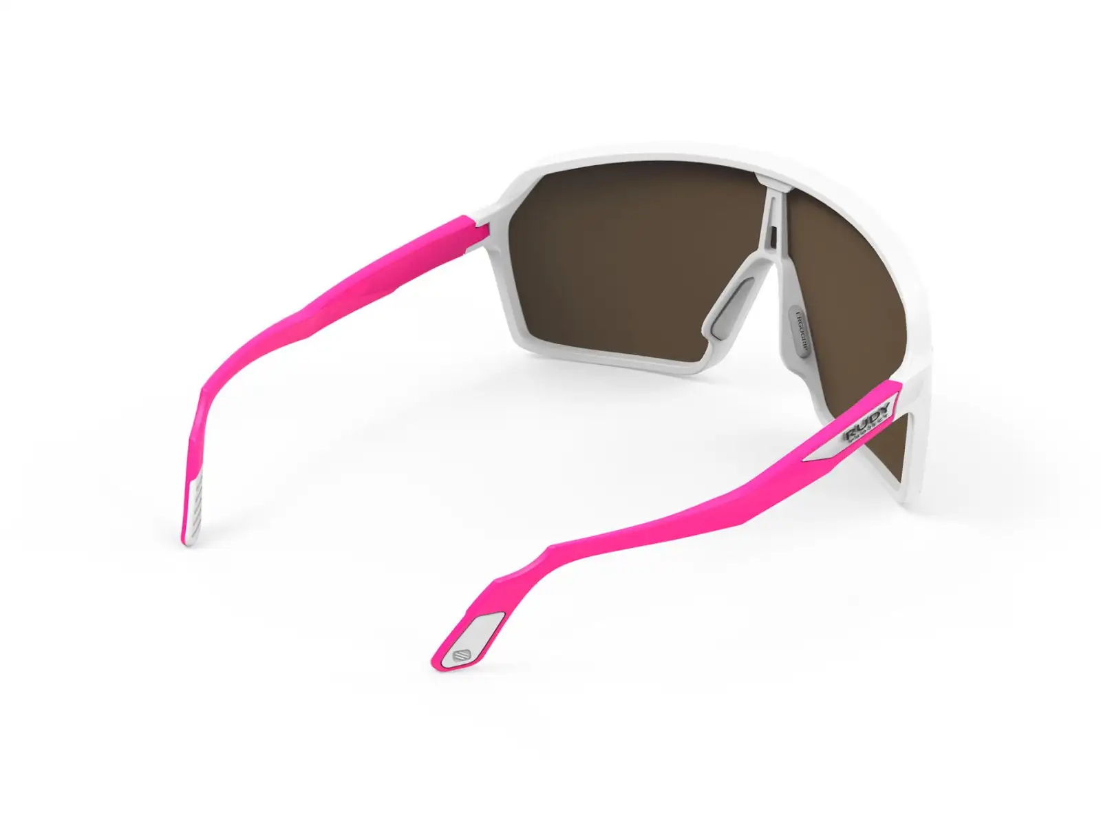 Rudy Project Spinshield slnečné okuliare White-Pink fluo/Multilaser Red