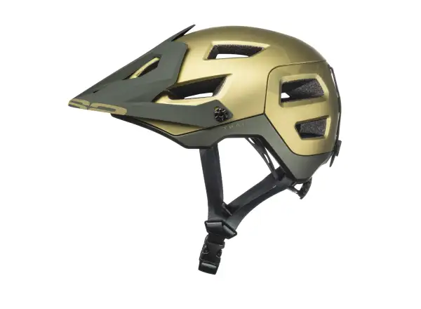 R2 Trail 2.0 prilba metalická matná/olivovo zelená/khaki zelená