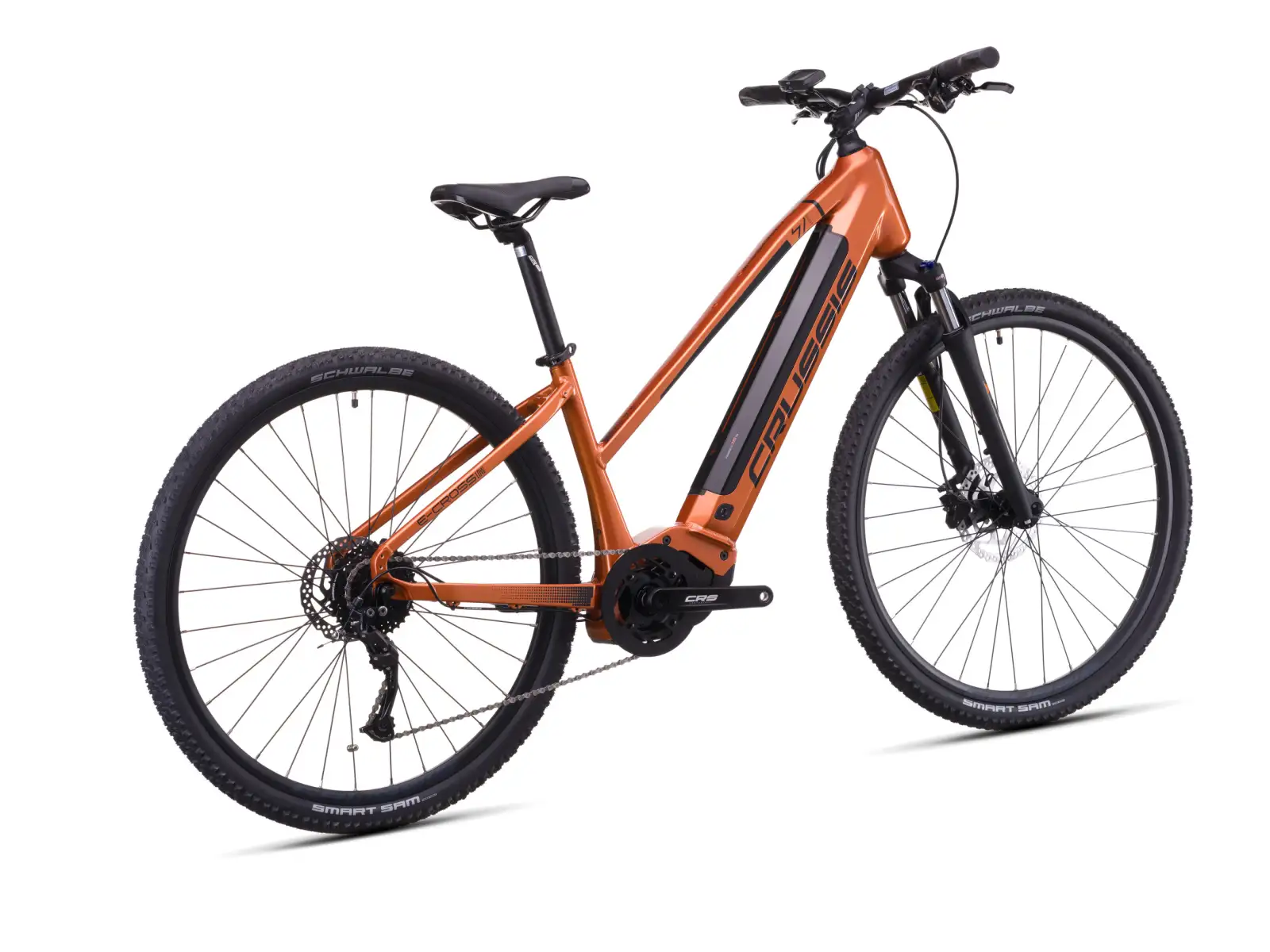 Crussis e-Cross low 7.11 691Wh krosový elektrobicykel