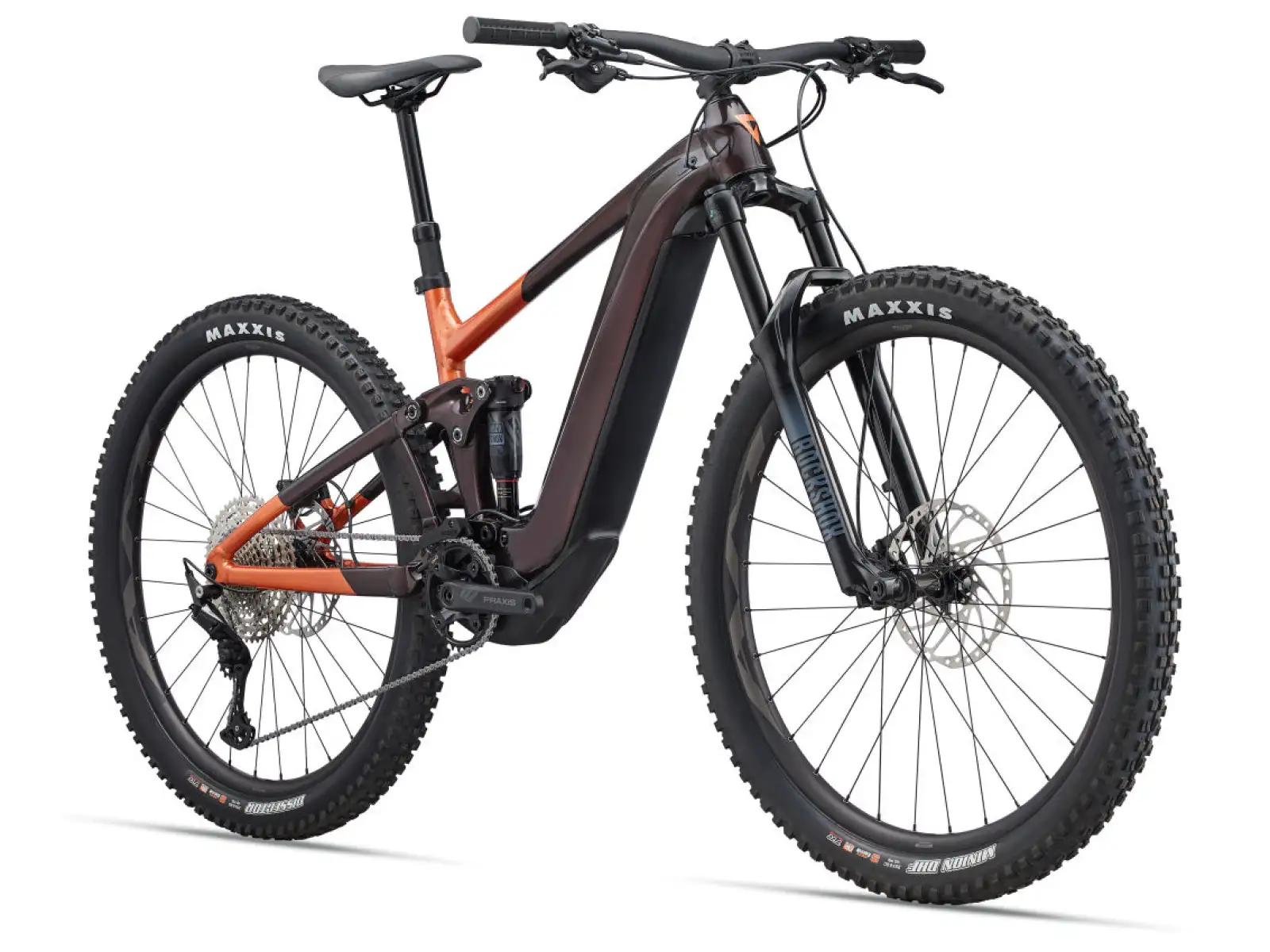 Giant Trance X E+ 3 horský elektrobicykel Cordovan