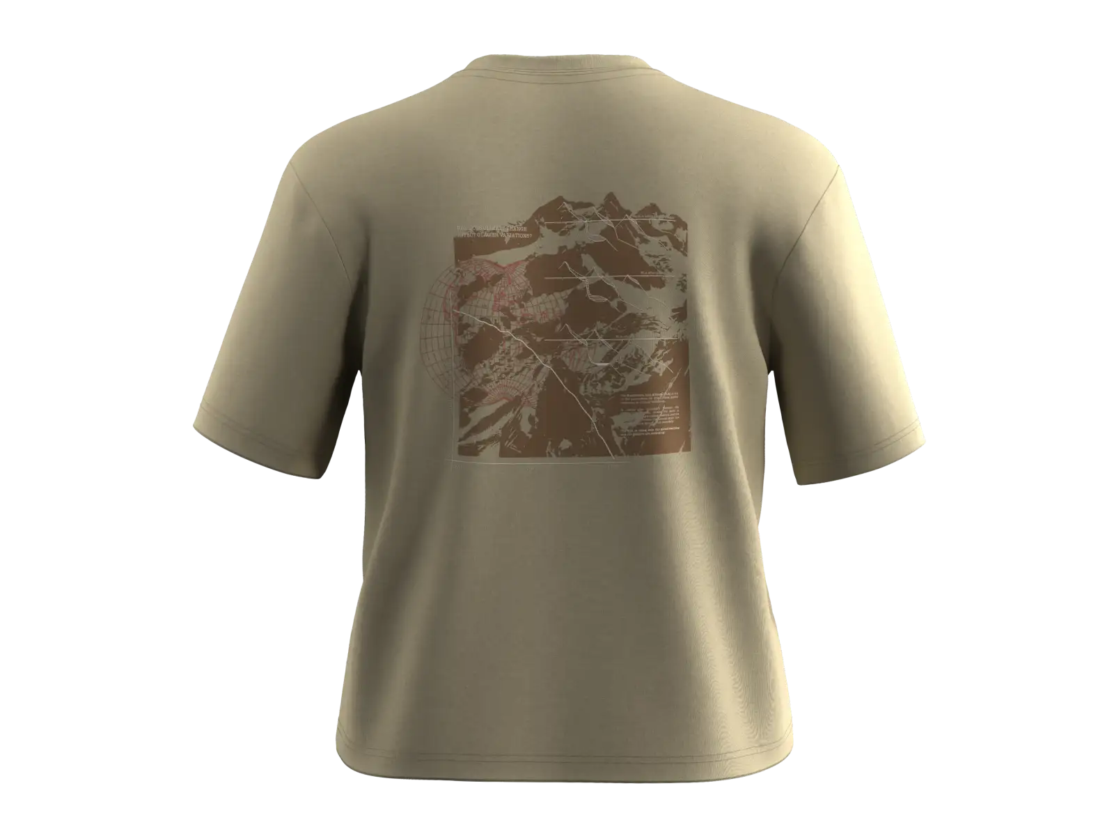 Salewa Eagle Glacier Loose T-shirt dámske tričko krátky rukáv Quicksand