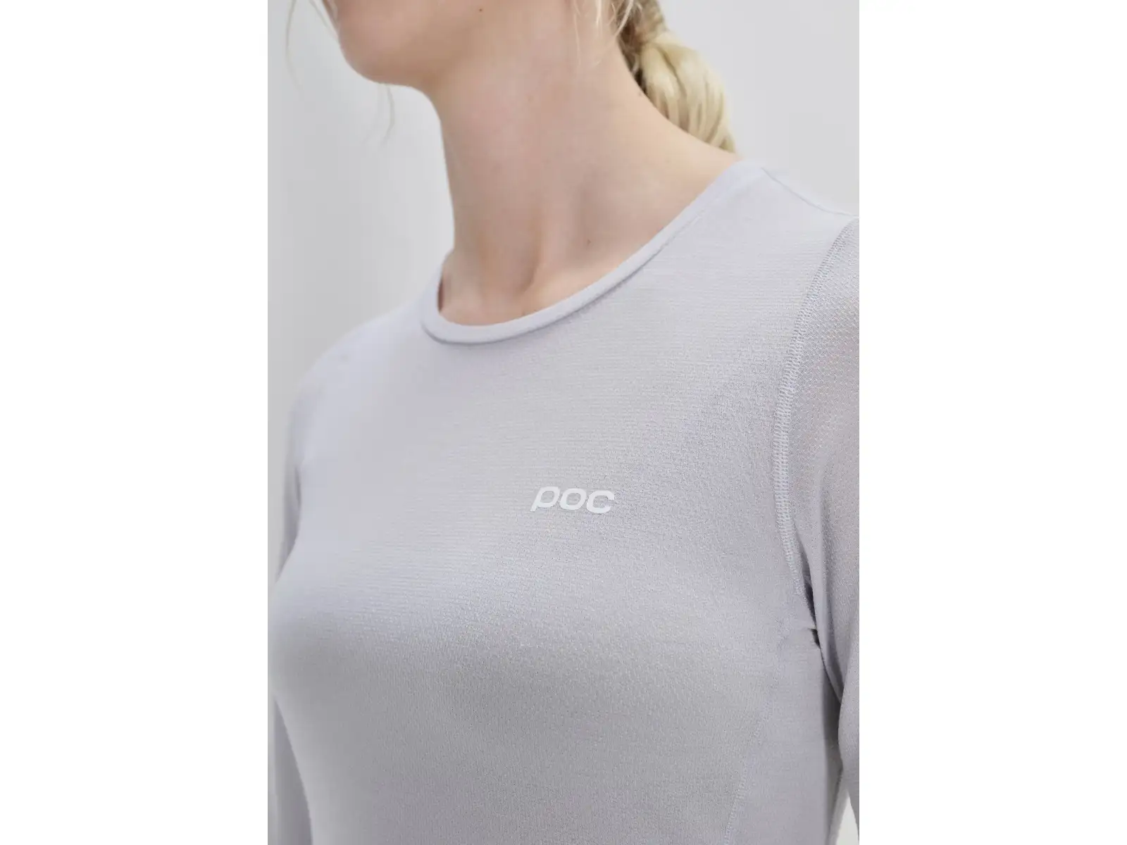 POC Layer Mid dámske spodné tričko dlhý rukáv Granite Grey