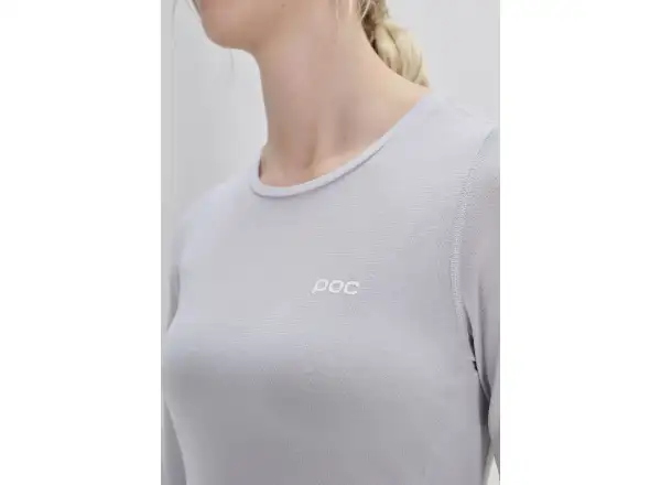 POC Layer Mid dámske spodné tričko dlhý rukáv Granite Grey