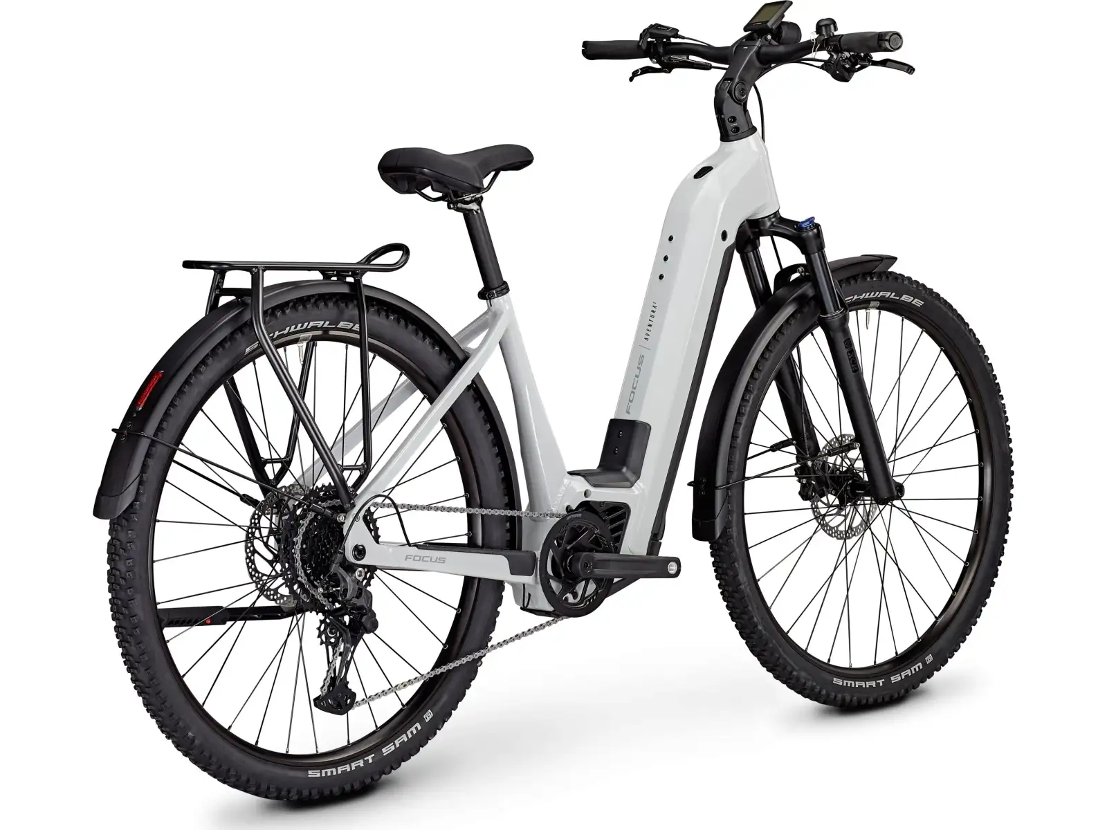 Focus Aventura2 6.7 WA 625 Wh horský elektrobicykel Lightgrey Glossy