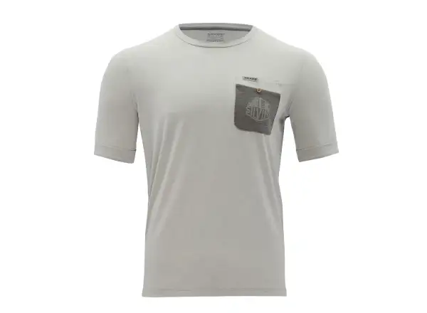 Silvini Calvisio pánske tričko s krátkym rukávom Cloud/Grey