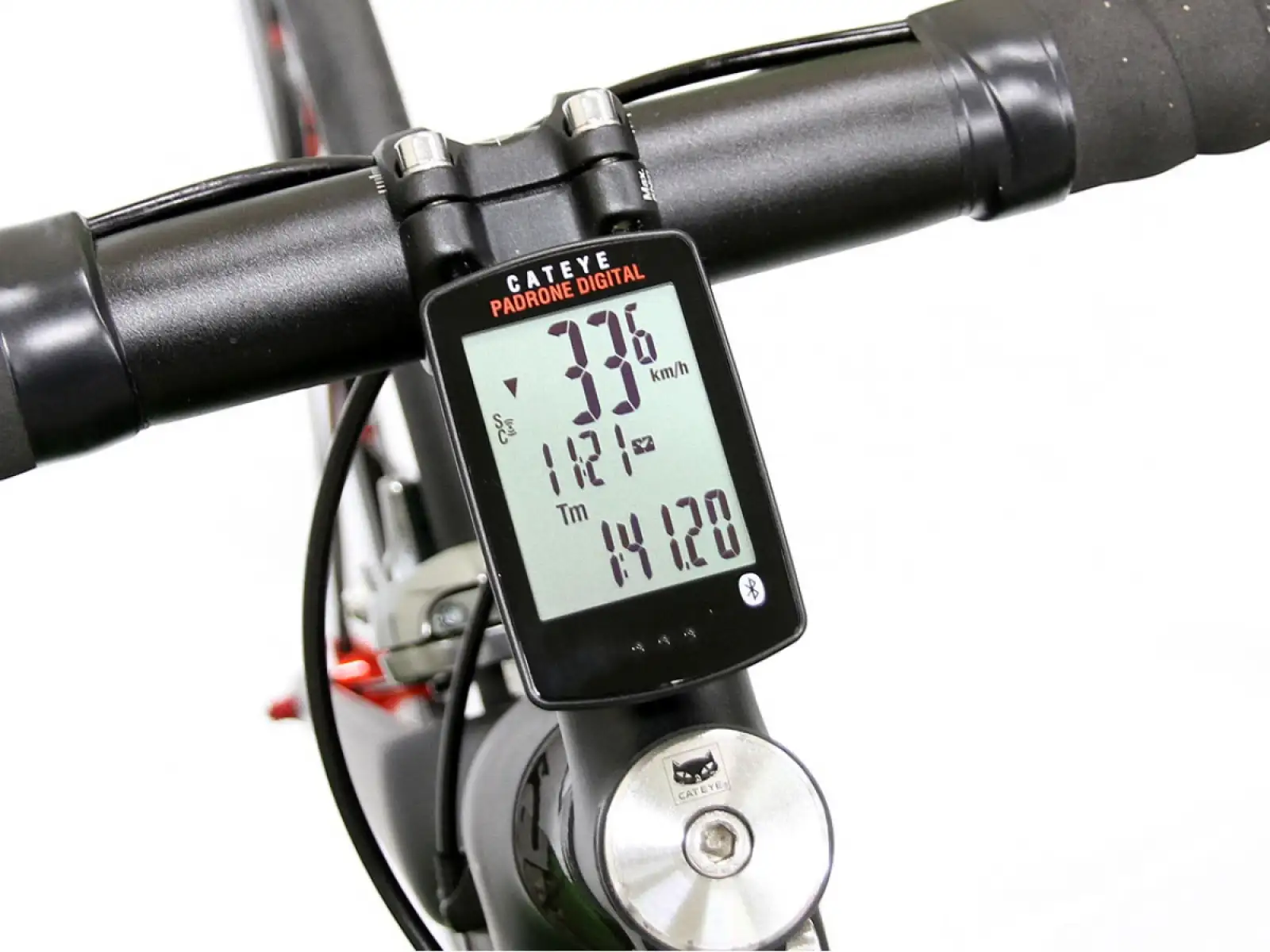 CatEye Padrone Digital PA400B cyklopočítač čierna