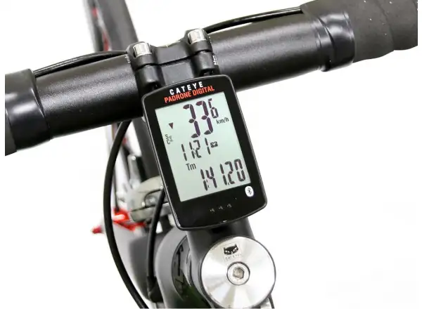 CatEye Padrone Digital PA400B cyklopočítač čierna