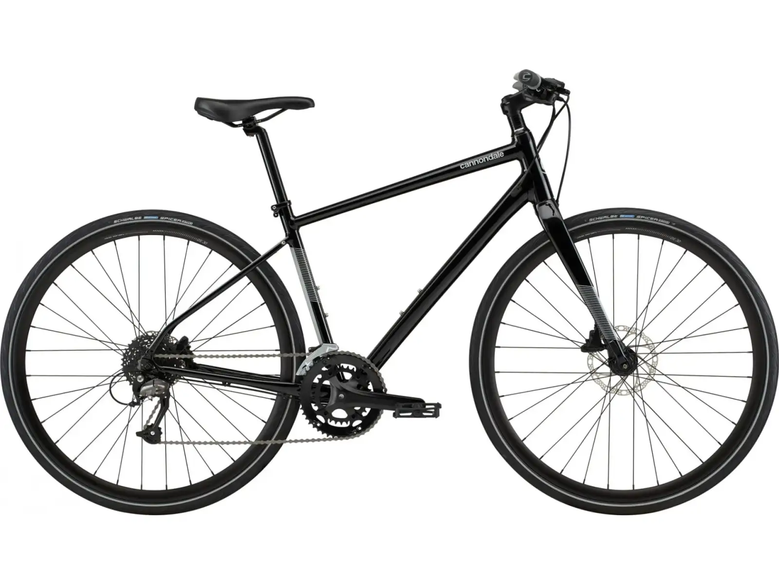 Cannondale Quick 3 trekingový bicykel Black Pearl