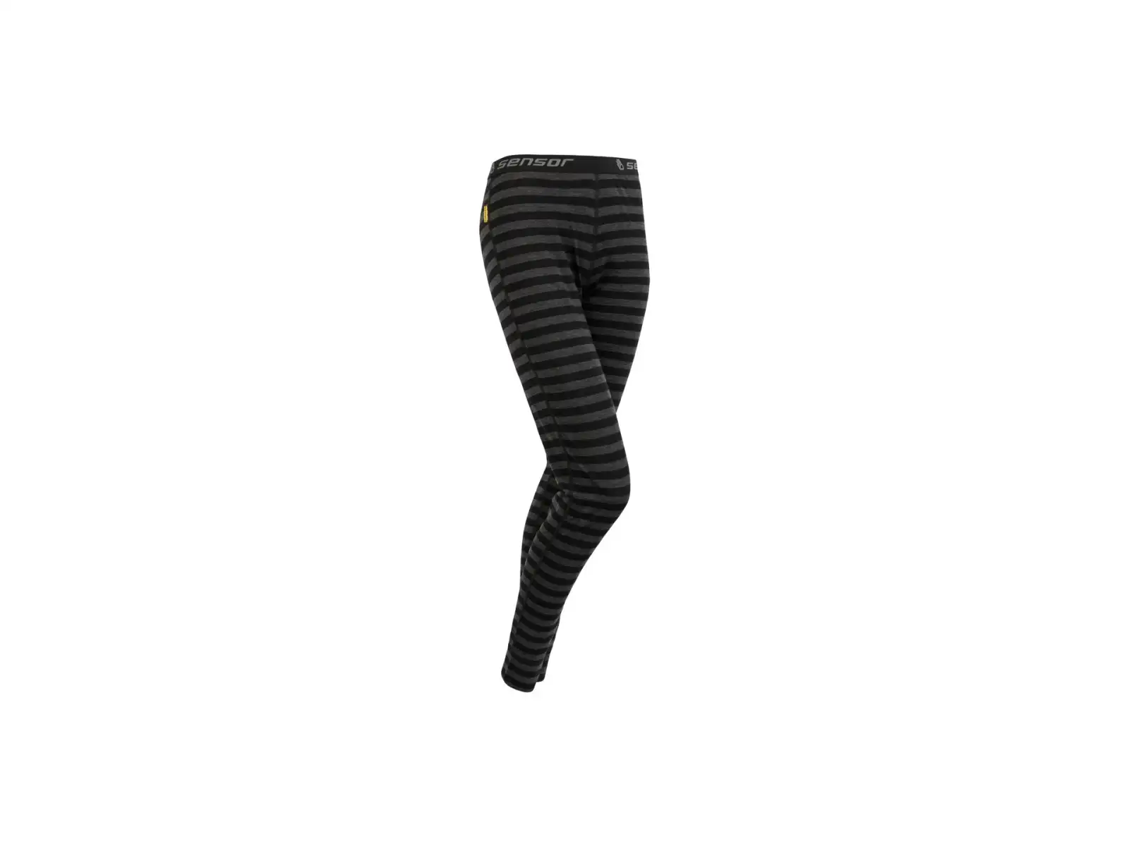 Sensor Merino Active dámske legíny čierna/šedá