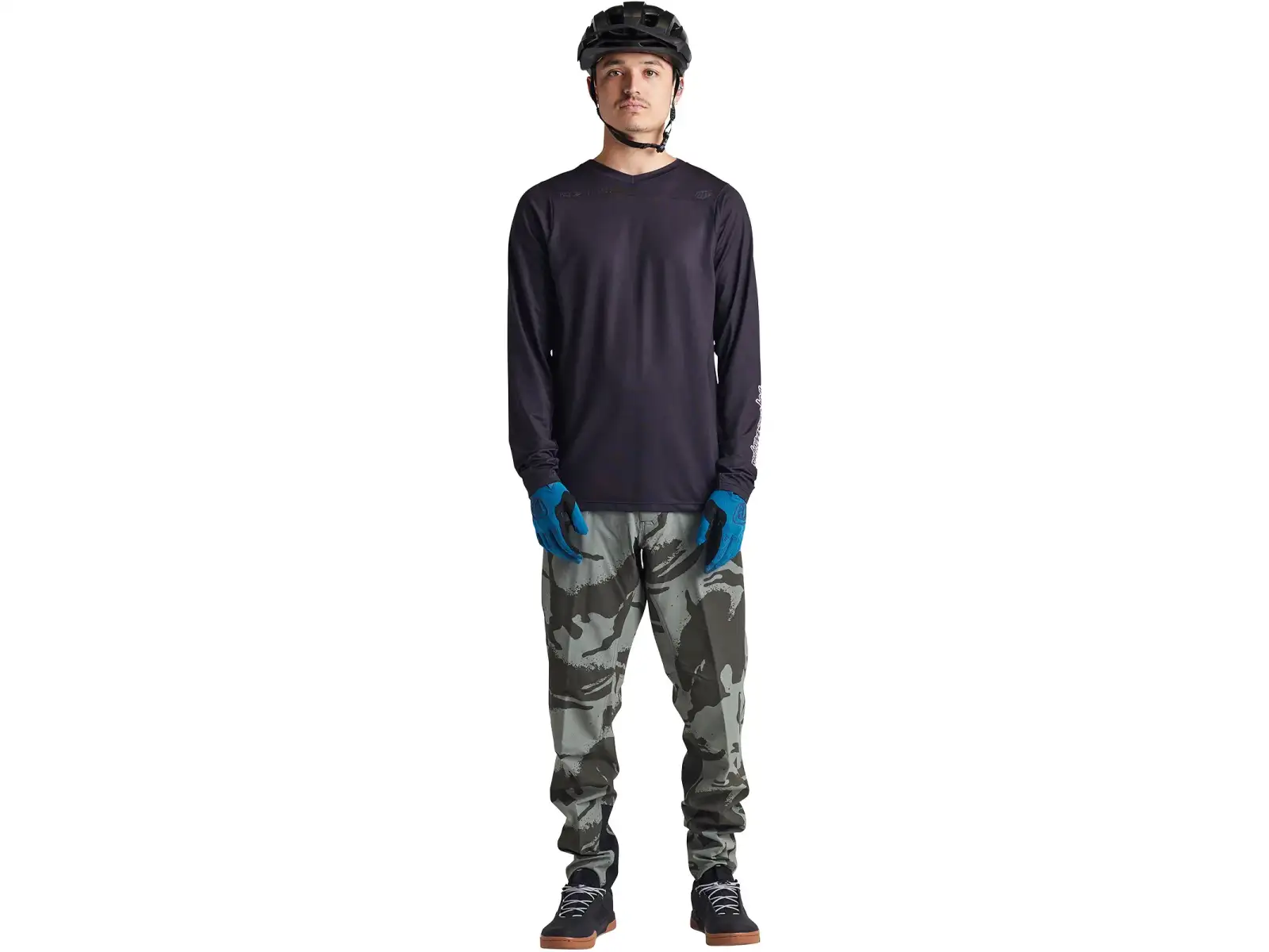 Troy Lee Designs Skyline pánsky dres dlhý rukáv Mono Black