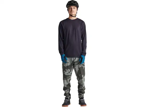 Troy Lee Designs Skyline pánsky dres dlhý rukáv Mono Black