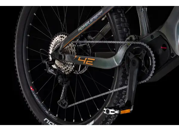 4EVER Powerstream Pro celoodpružený elektrobicykel Chameleon/Bronze