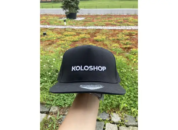 Koloshop Snapback Kšiltovka Rapper 2024 čierna
