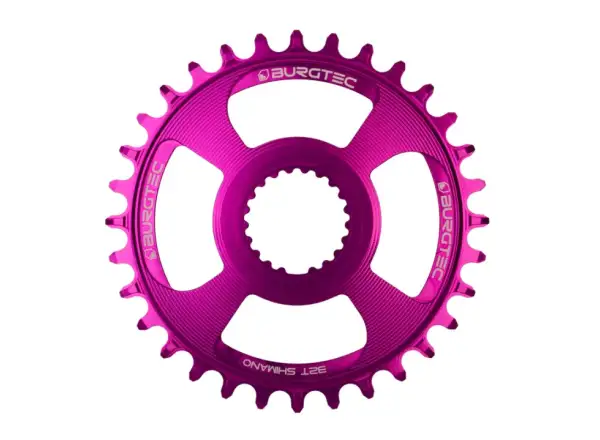 Burgtec Thick Thin DM Shimano prevodník 30 zubov fialová