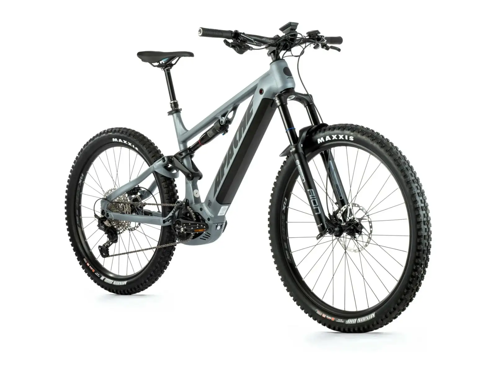 Apache Quruk 1 Bosch 1000 Wh celoodpružený elektrobicykel tmavosivá