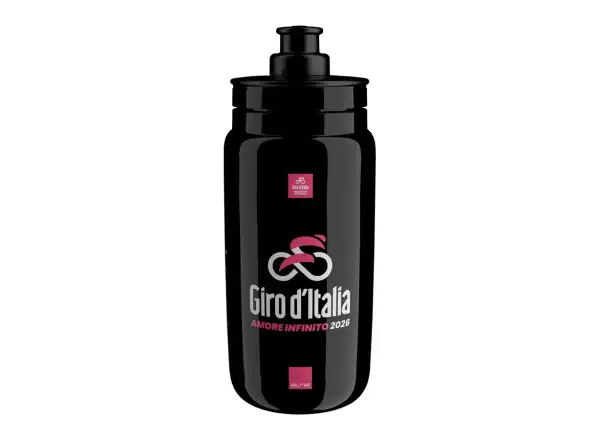 Elite Fly Team Giro D´Italia fľaša 550 ml Black Map