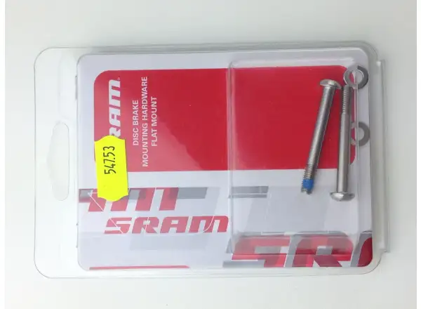 Montážne skrutky strmeňa Sram T25 42 mm s plochou montážou