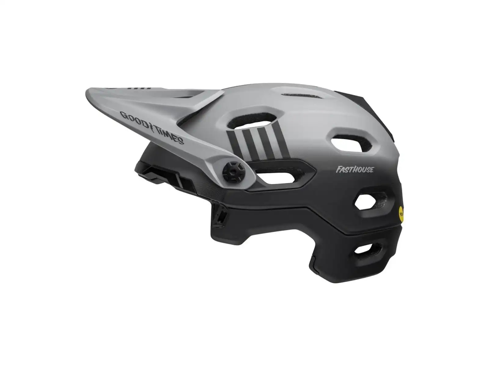 Bell Super DH Spherical prilba Mat Gray/Black Fasthouse