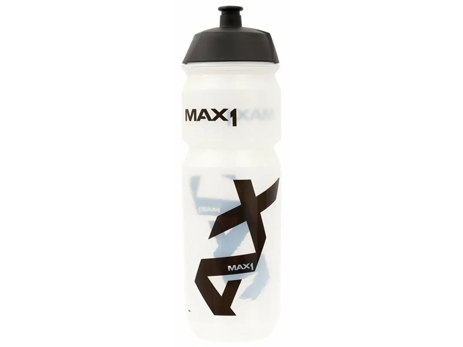 Fľaša Max1 Stylo 850 ml (transparentná čierna)