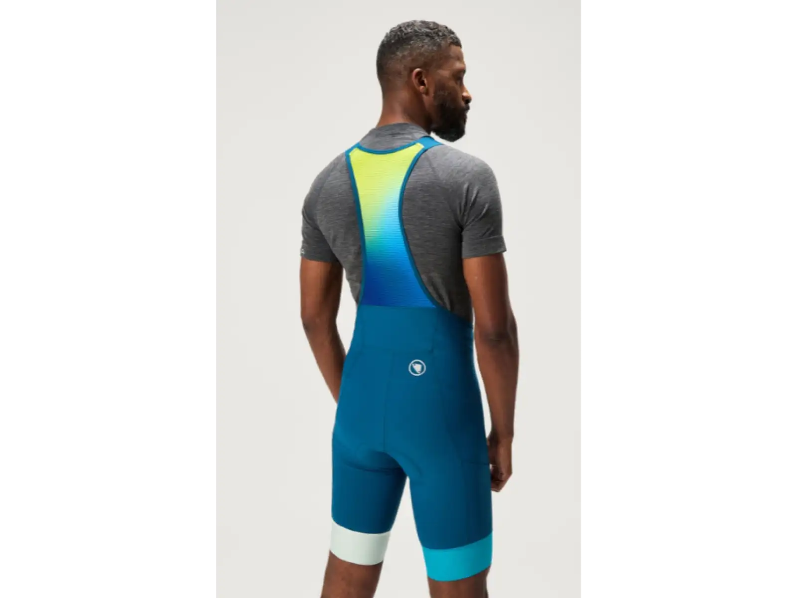 Endura Loop pánske cyklistické kraťasy s laclom Barra Blue