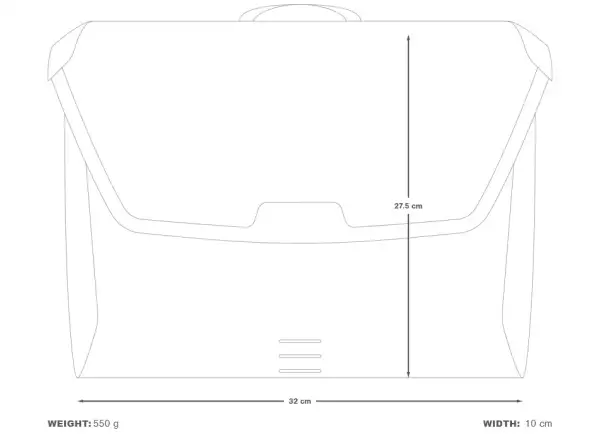 Apidura City Messenger taška 13"