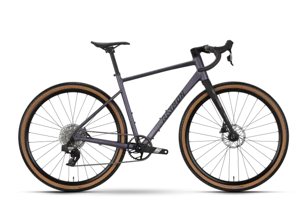 Raymon Territ Ultra gravel bicykel Smoke Lavender/Black