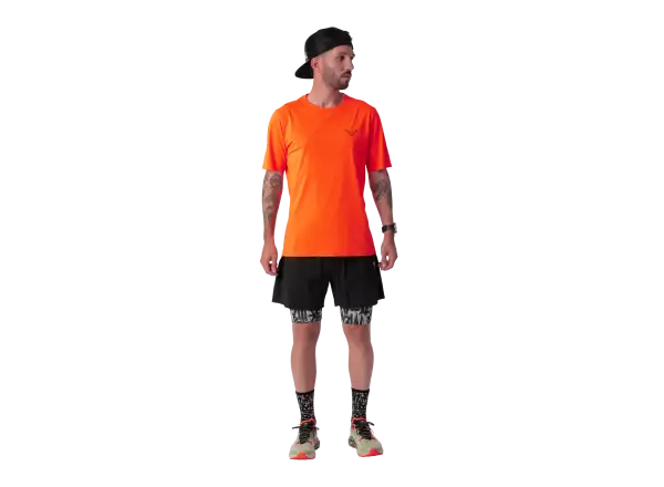Dynafit Trail pánske bežecké tričko krátky rukáv Ultra Orange