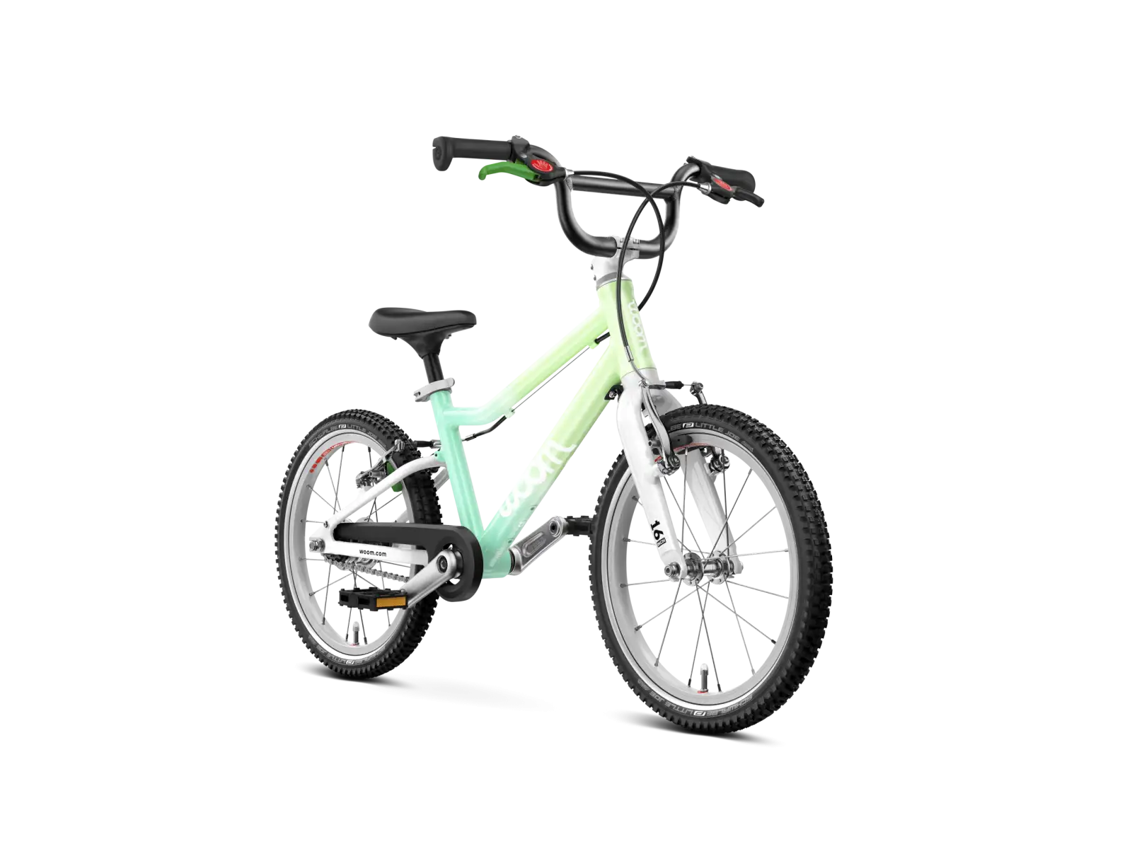 Woom GO 3 detský bicykel 16 Spearmint Crush Limited