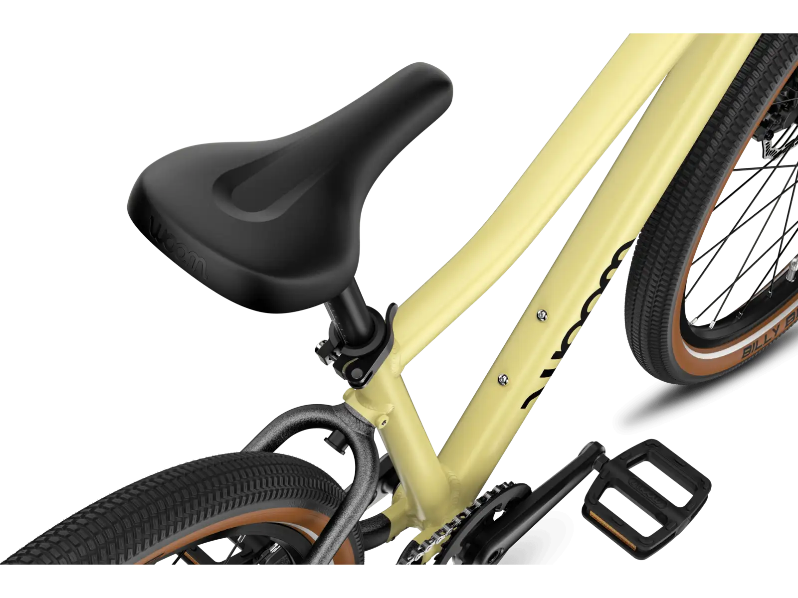 Woom 4 EXPLORE detský bicykel mellow yellow