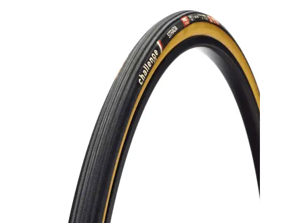 Challenge Strada Pro 28" cestná plášť kevlar Black/Tan