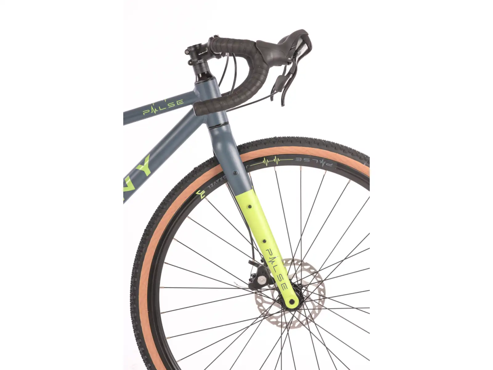 Beany Pulse 700 detský gravel bicykel neon yellow