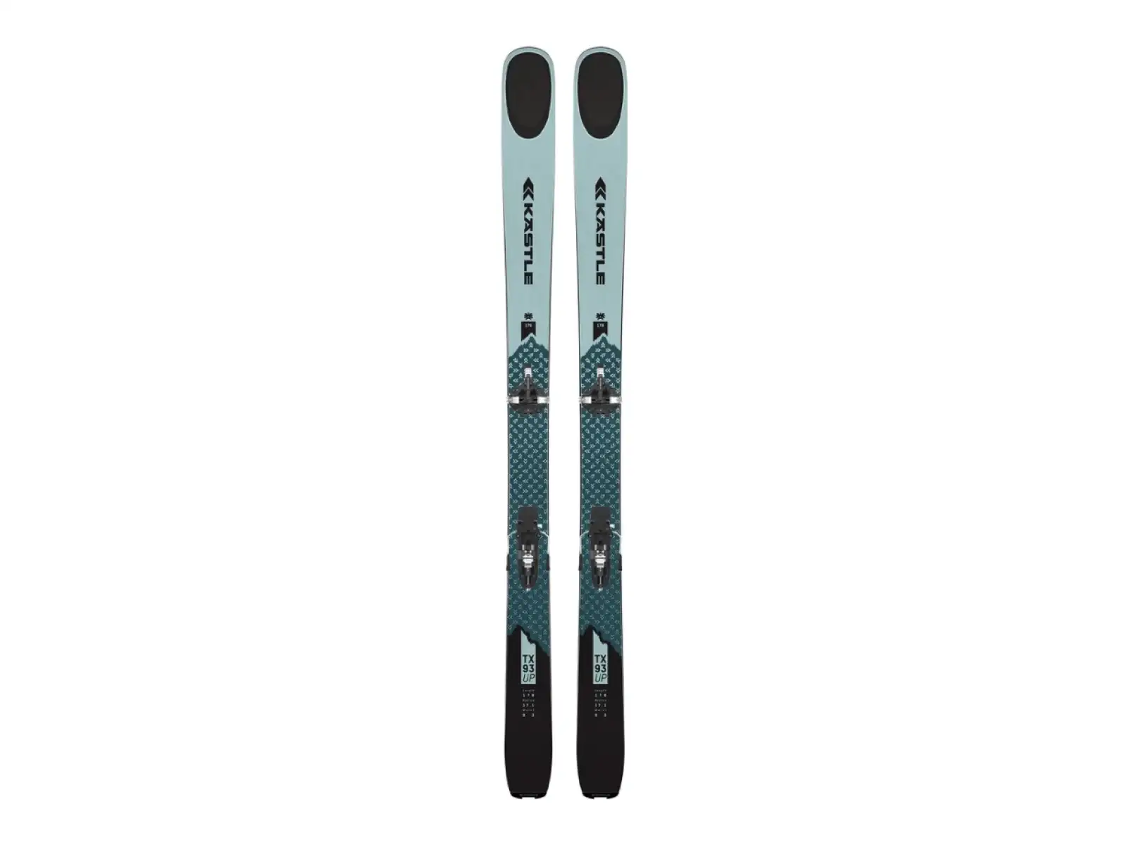 Kästle TX93 Up + Basic Skin skialpové lyže + Tour 9 CA viazanie súprava