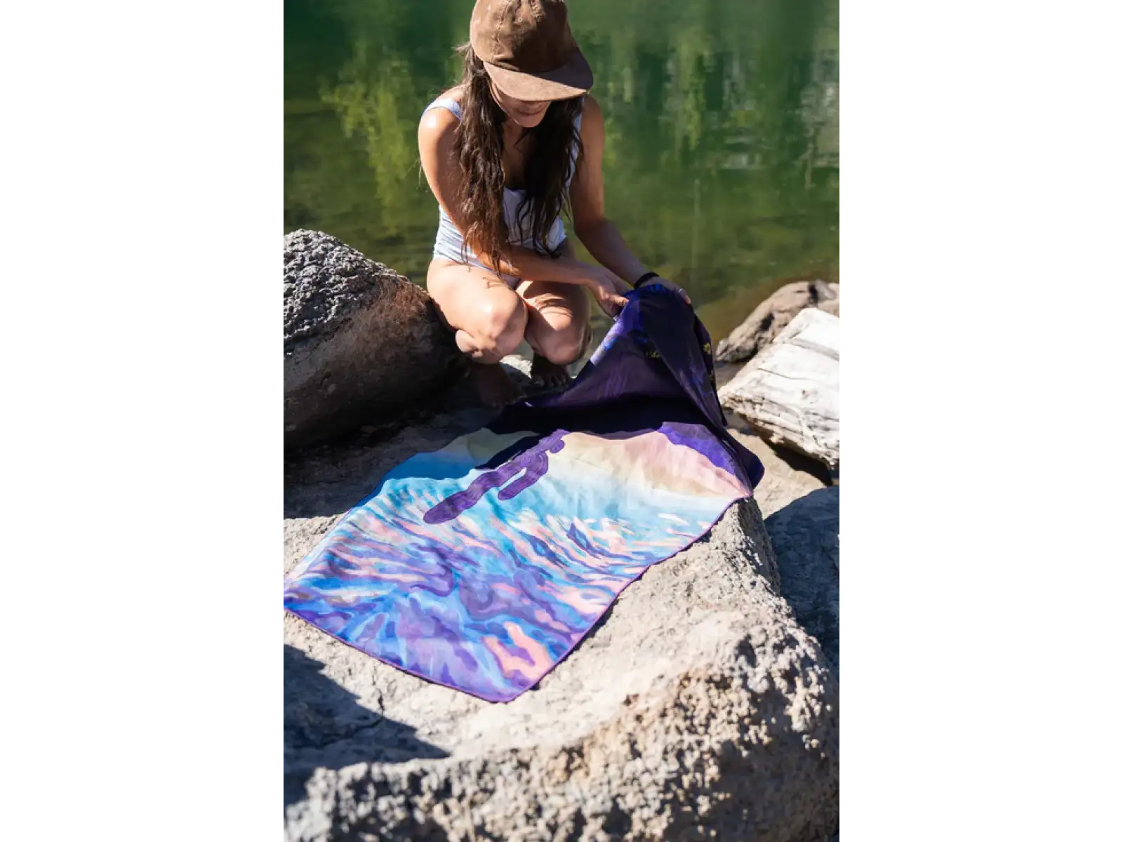 PackTowl Personal Body rýchloschnúci uterák Desert Aire