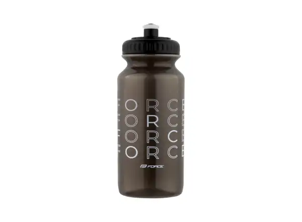Force Enjoy cyklistická fľaša 500 ml transparentná čierna
